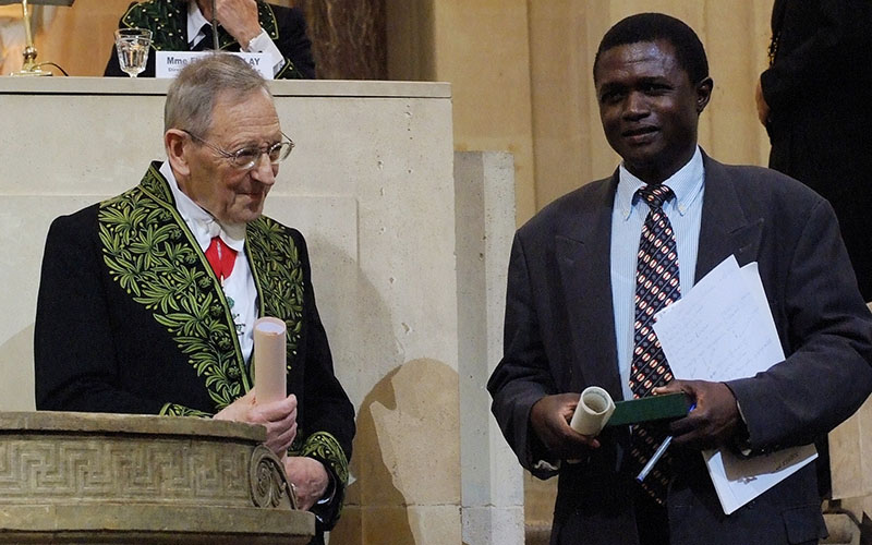 Professor Ogobara Doumbo, who since 2001 has been the director of the Malaria Research and Training Center (MRTC) in Bamako, Mali