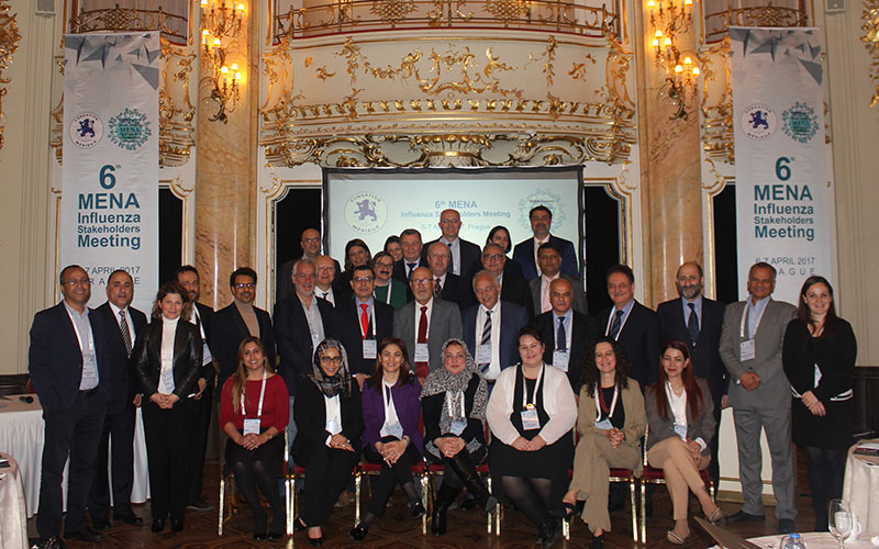 6th Mena influenza stakeholders meeting group