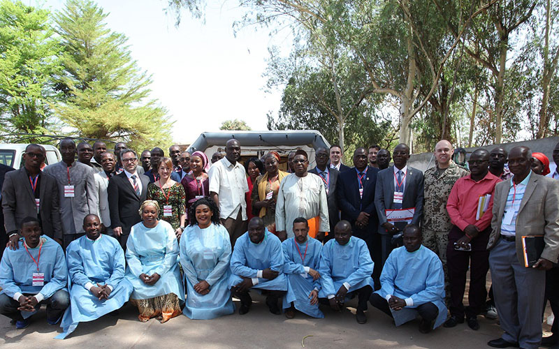 Un nouveau laboratoire mobile a été remis aux cinq pays du G5 Sahel