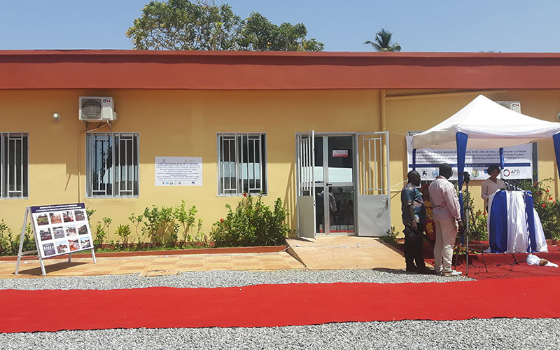 Inauguration of the National Laboratories Directorate and the Continuing Training Center for Laboratory Technicians in Guinea