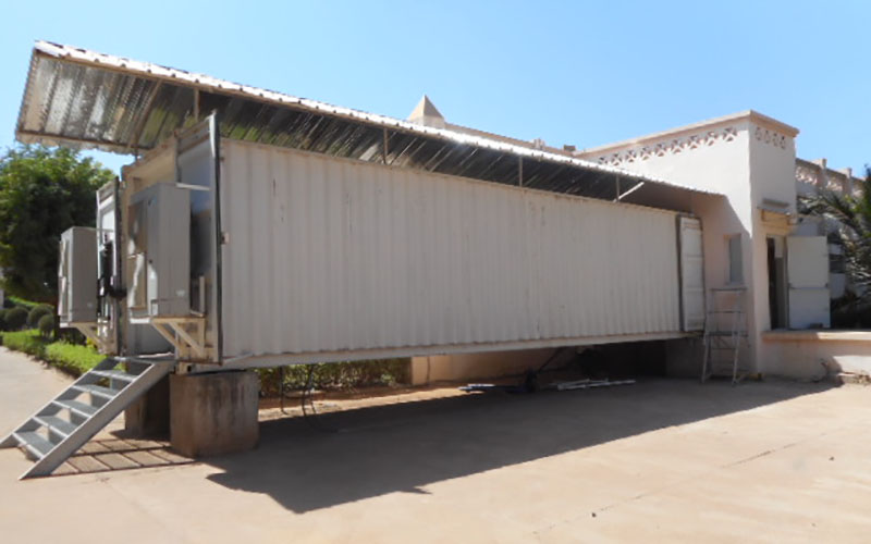 BSL3 containment laboratory at the Charles Mérieux Center for Infectious Disease of Mali