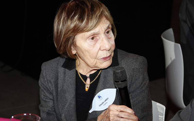 Madame Claude Lardy, Secrétaire Général de la Fondation Mérieux 1981 à 2001