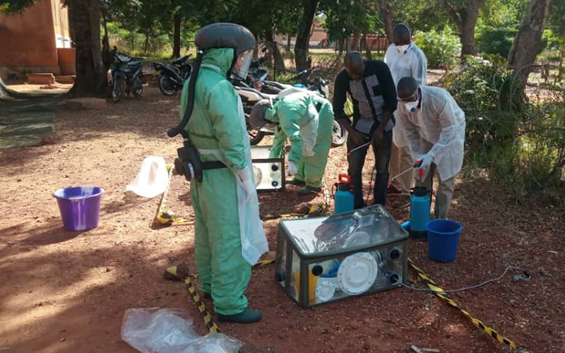 Mobile laboratory deployment exercise in Burkina Faso to strengthen biosecurity capacities of G5 Sahel countries