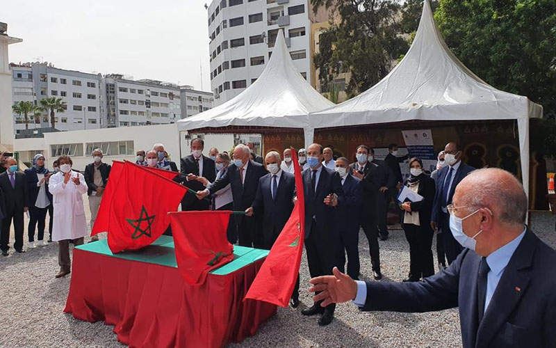 A Casablanca, la première pierre du Centre de Diagnostic et d’Expertises de la Tuberculose – Laboratoire Rodolphe Mérieux a été posée