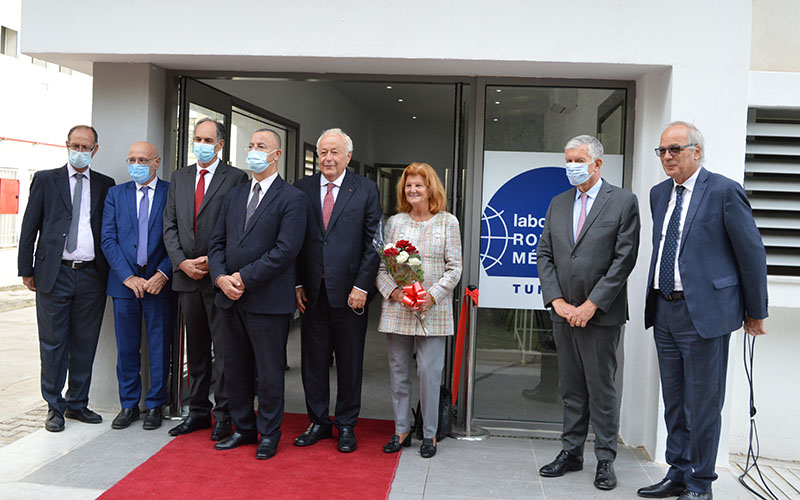 L'inauguration du Laboratoire Rodolphe Mérieux de Tunis