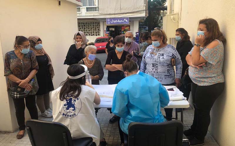 In Lebanon, the Foundation conducts a COVID-19 screening and immunity monitoring campaign