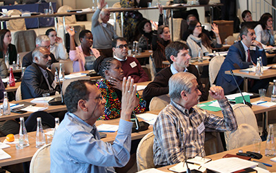 Les participants durant l'atelier