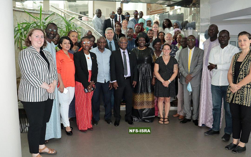 Les membres du consortium COHWA réunis à l'occasion du lancement du projet