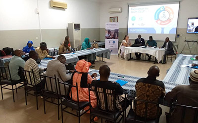 Participants from Mali at the first GLLP training session