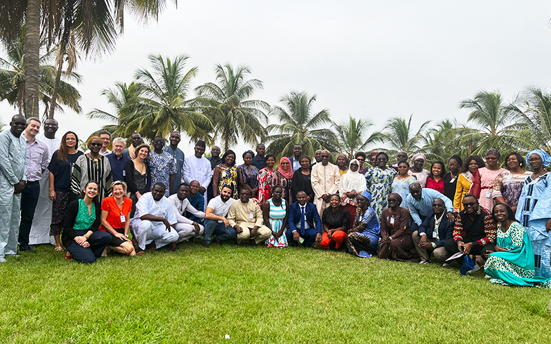 The participants and speakers of the Afro-ACDx cours.