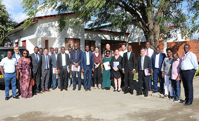 Groupe lors de la cérémonie de lancement, le 30 mai 2023 à Bujumbura