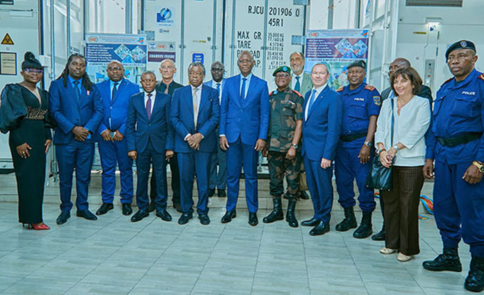 The inauguration of the Rodolphe Mérieux Laboratory INRB-Goma