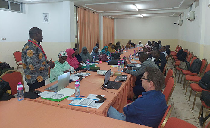 Les acteurs des projets Labo2S et de RESAOLAB se sont réunis au Niger lors d’un atelier dédié à la charge virale VIH