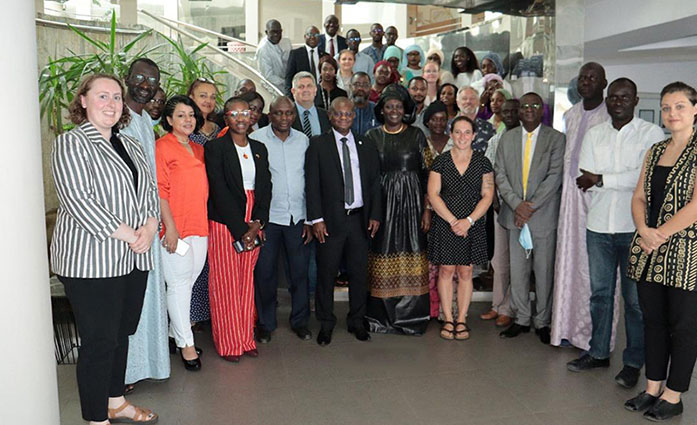 The COWHA project consortium members together during the kick-off meeting.
