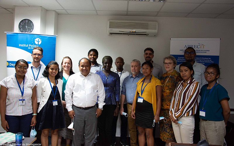 APRECIT steering committee participants in Madagascar